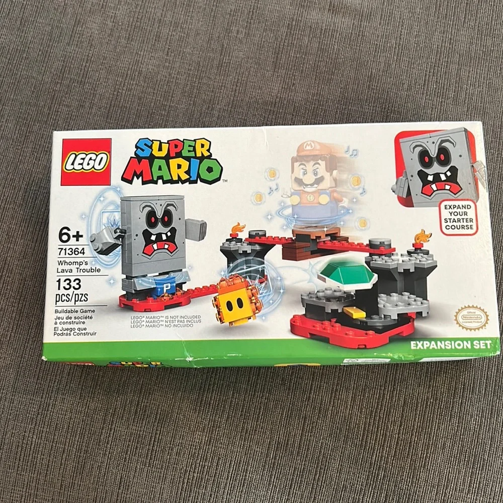 Lego Nintendo Super Mario expansion set 71364 Whomp‘s Lava Trouble